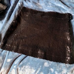 Forever 21 Black Sequin Mini Skirt🖤